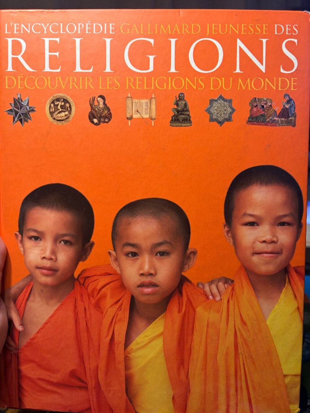 📚 FRENCH Immersion Kids Encyclopedia: Large Gallimard Jeunesse des RELIGIONS